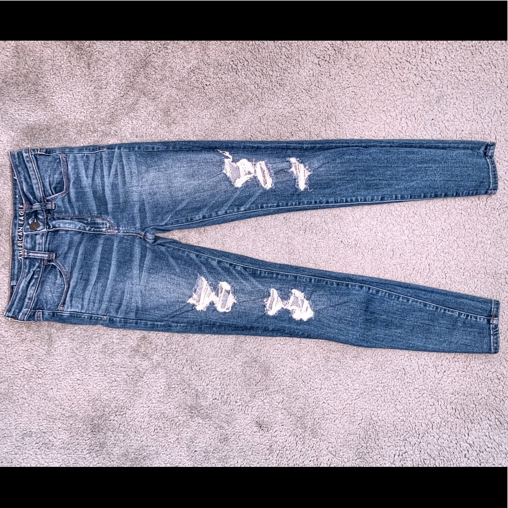 American Eagle high rise jeans!
